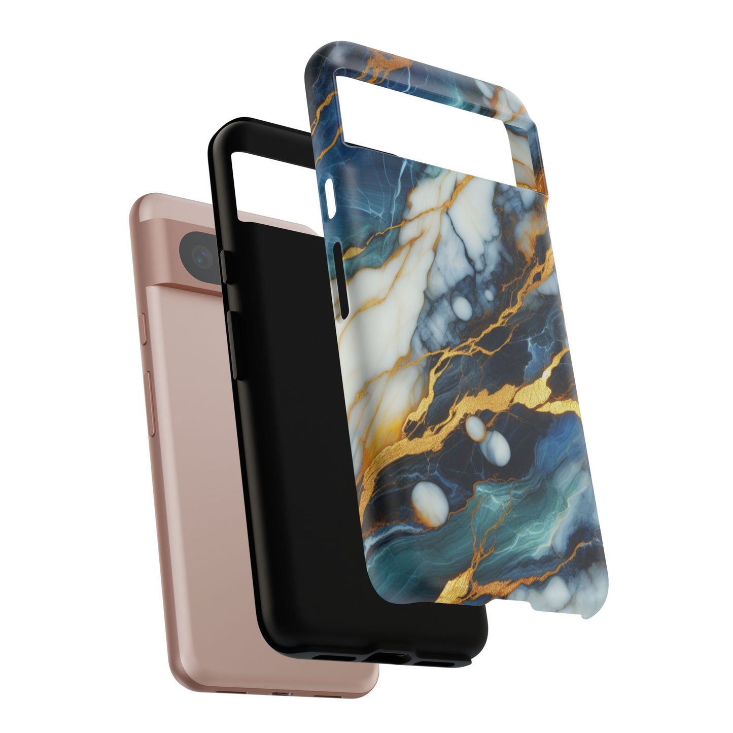 Marble Glow – Artistic Phone Case with Serene Elegance