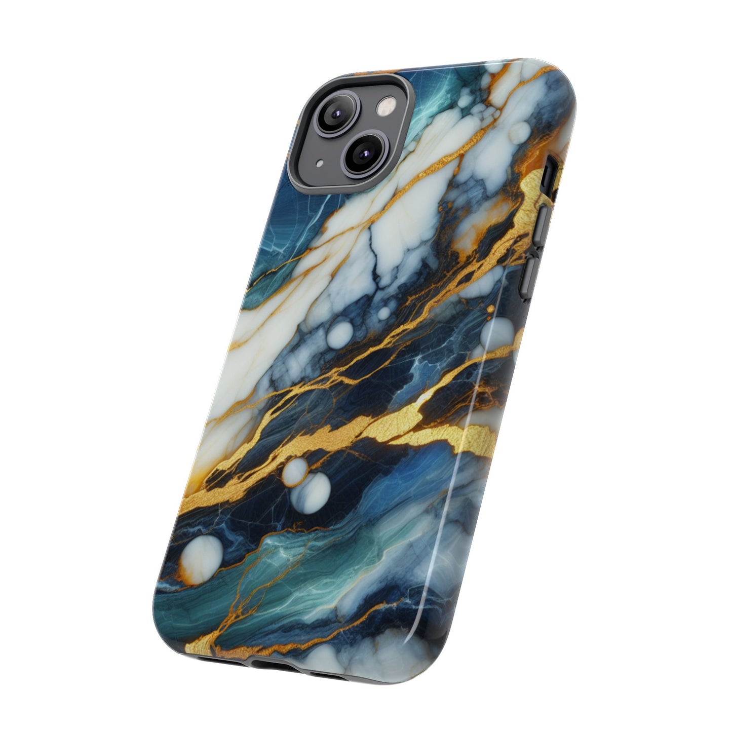 Marble Glow – Artistic Phone Case with Serene Elegance