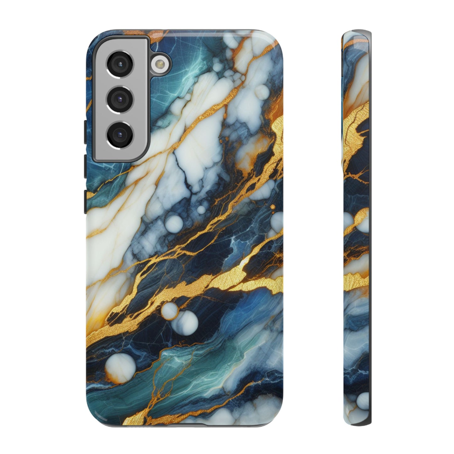 Marble Glow – Artistic Phone Case with Serene Elegance