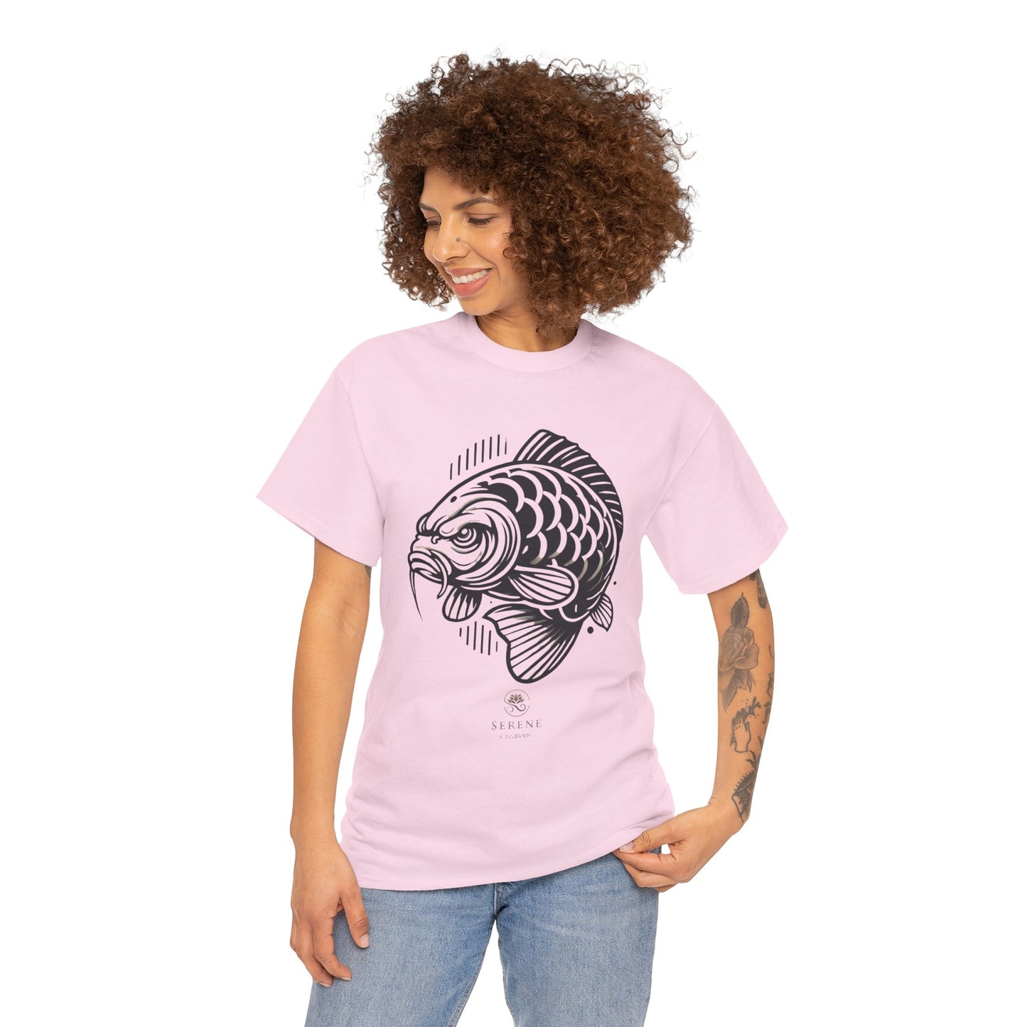Angry Carp T-Shirt - Sustainable Style for All