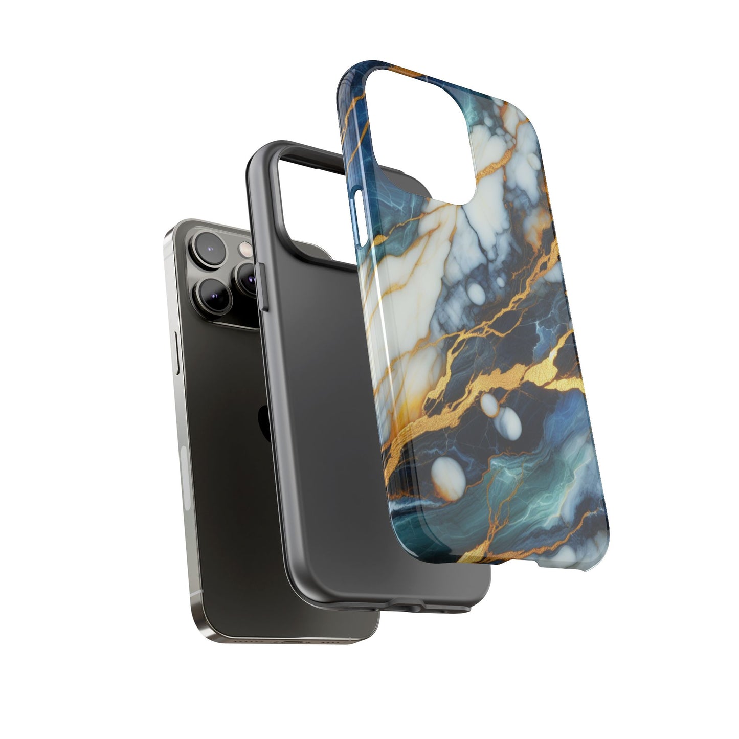 Marble Glow – Artistic Phone Case with Serene Elegance