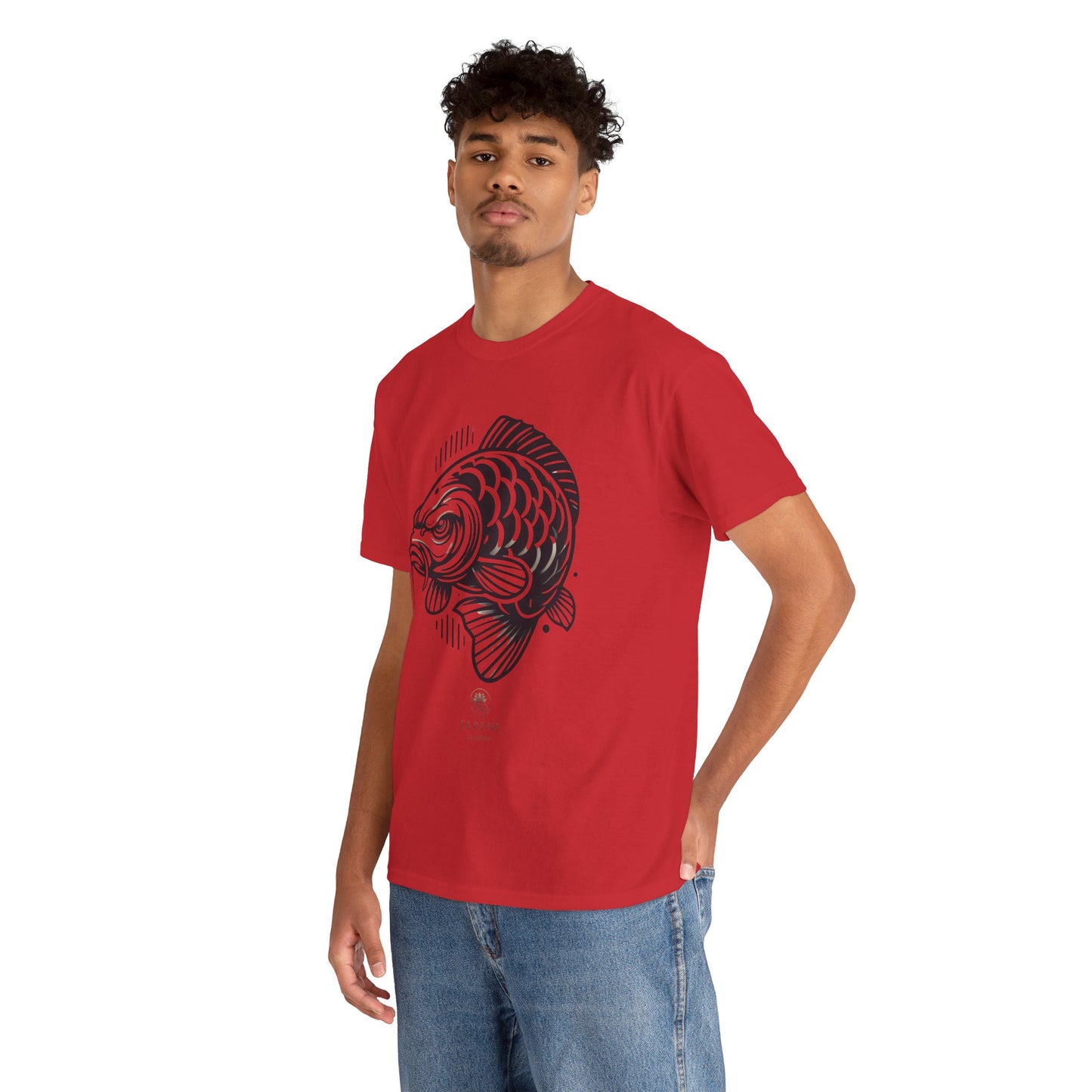 Angry Carp T-Shirt - Sustainable Style for All