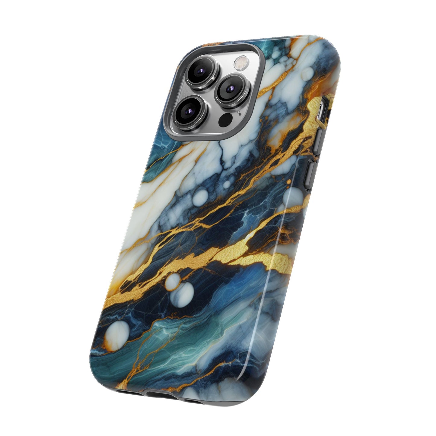Marble Glow – Artistic Phone Case with Serene Elegance