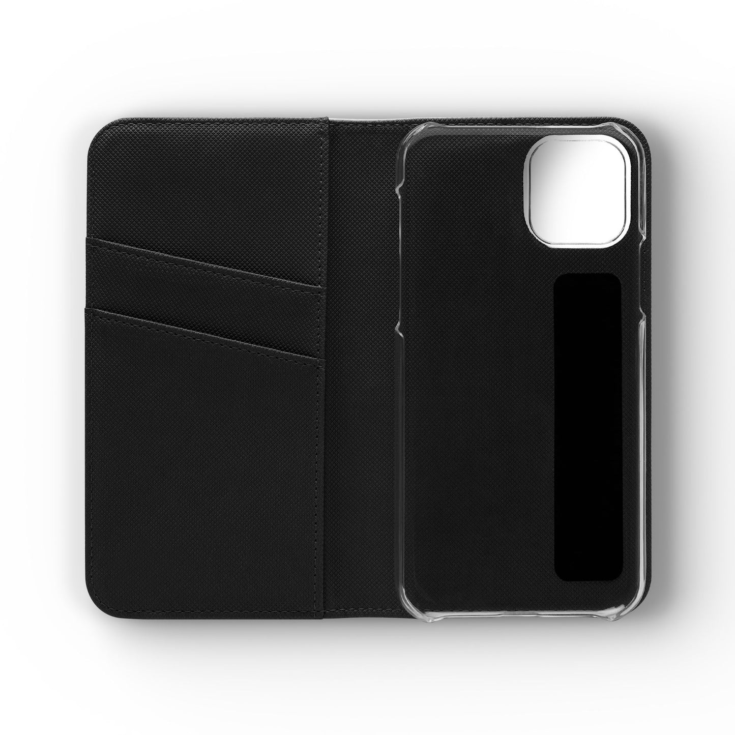 Elegant Flip Case - Faux Leather Phone Case with Card Holder & Stand