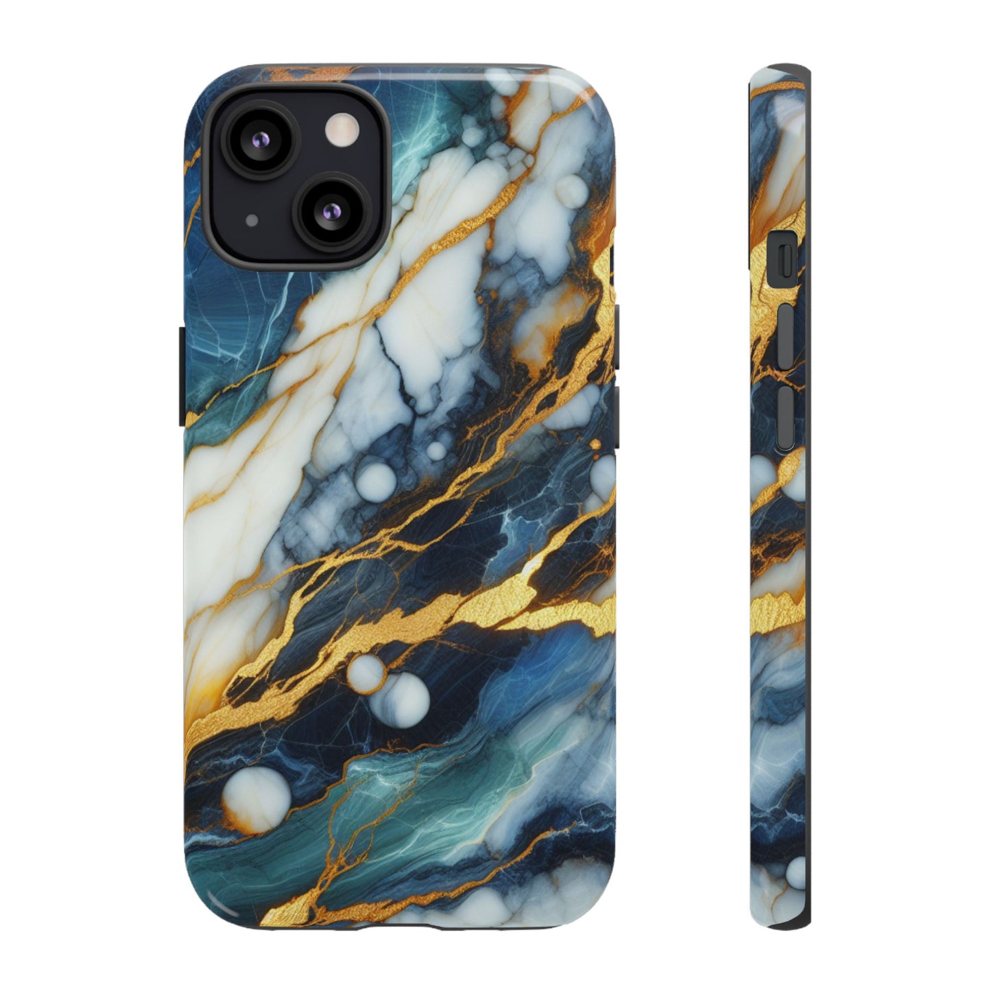 Marble Glow – Artistic Phone Case with Serene Elegance