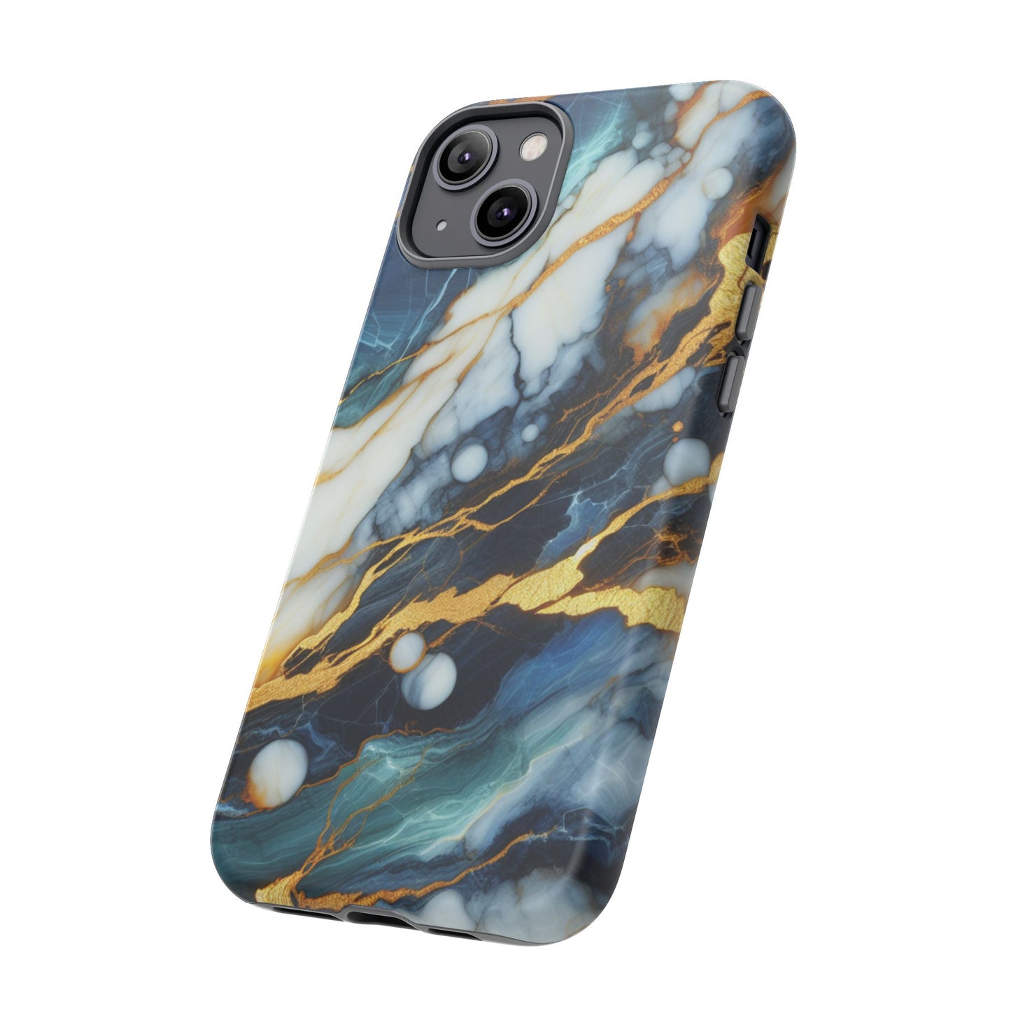 Marble Glow – Artistic Phone Case with Serene Elegance