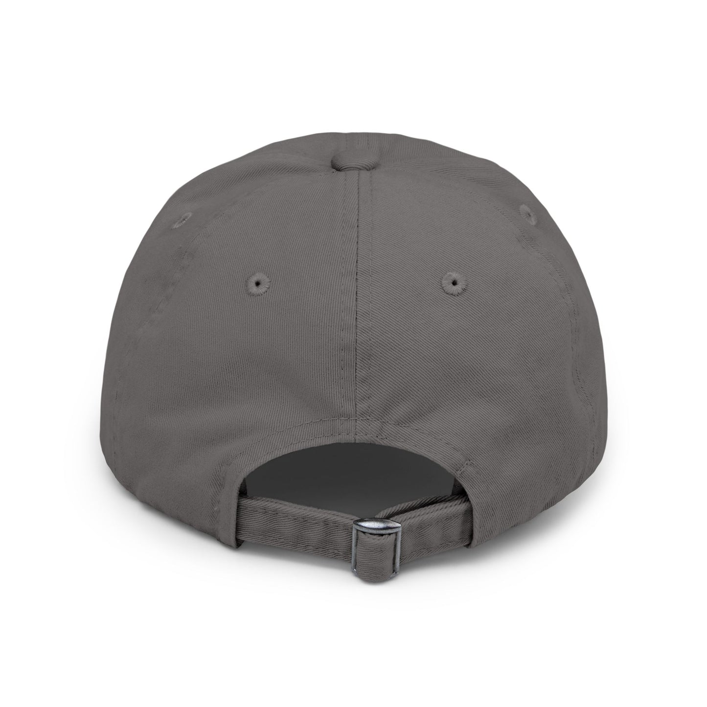 "Angry Carp" Distressed Cotton Twill Hat – Durable Style for Outdoor Enthusiasts 🎣✨