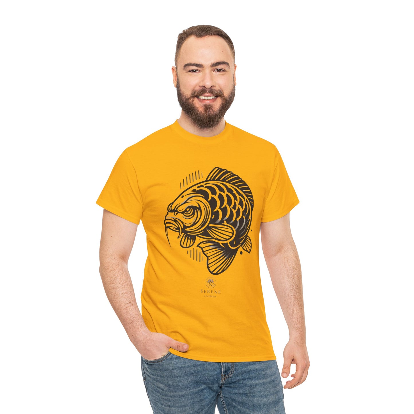 Angry Carp T-Shirt - Sustainable Style for All