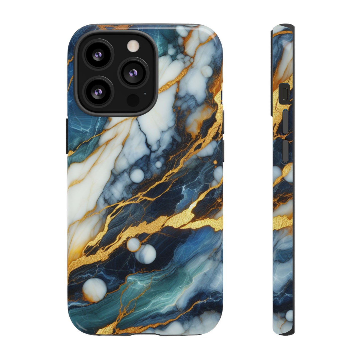 Marble Glow – Artistic Phone Case with Serene Elegance