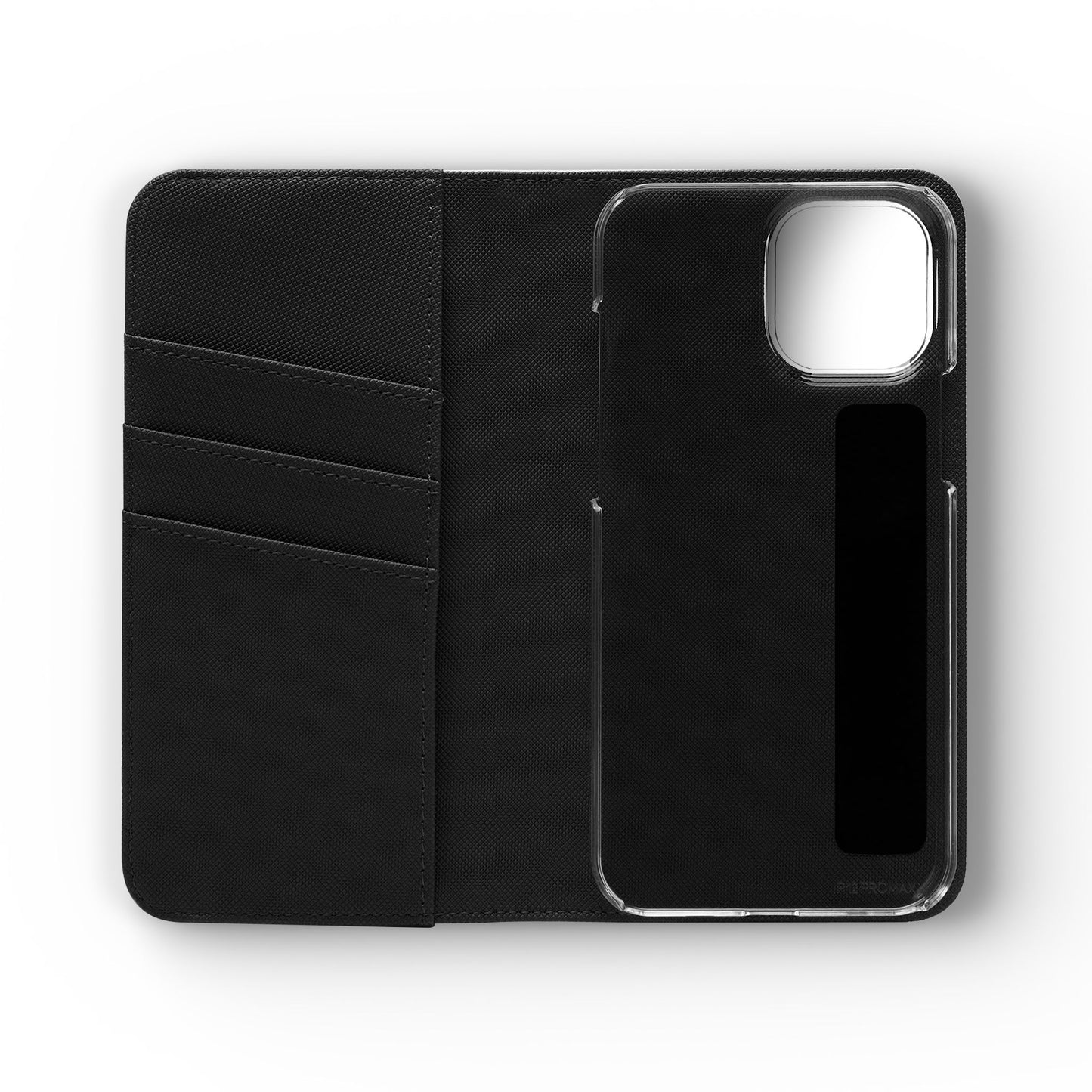 Elegant Flip Case - Faux Leather Phone Case with Card Holder & Stand