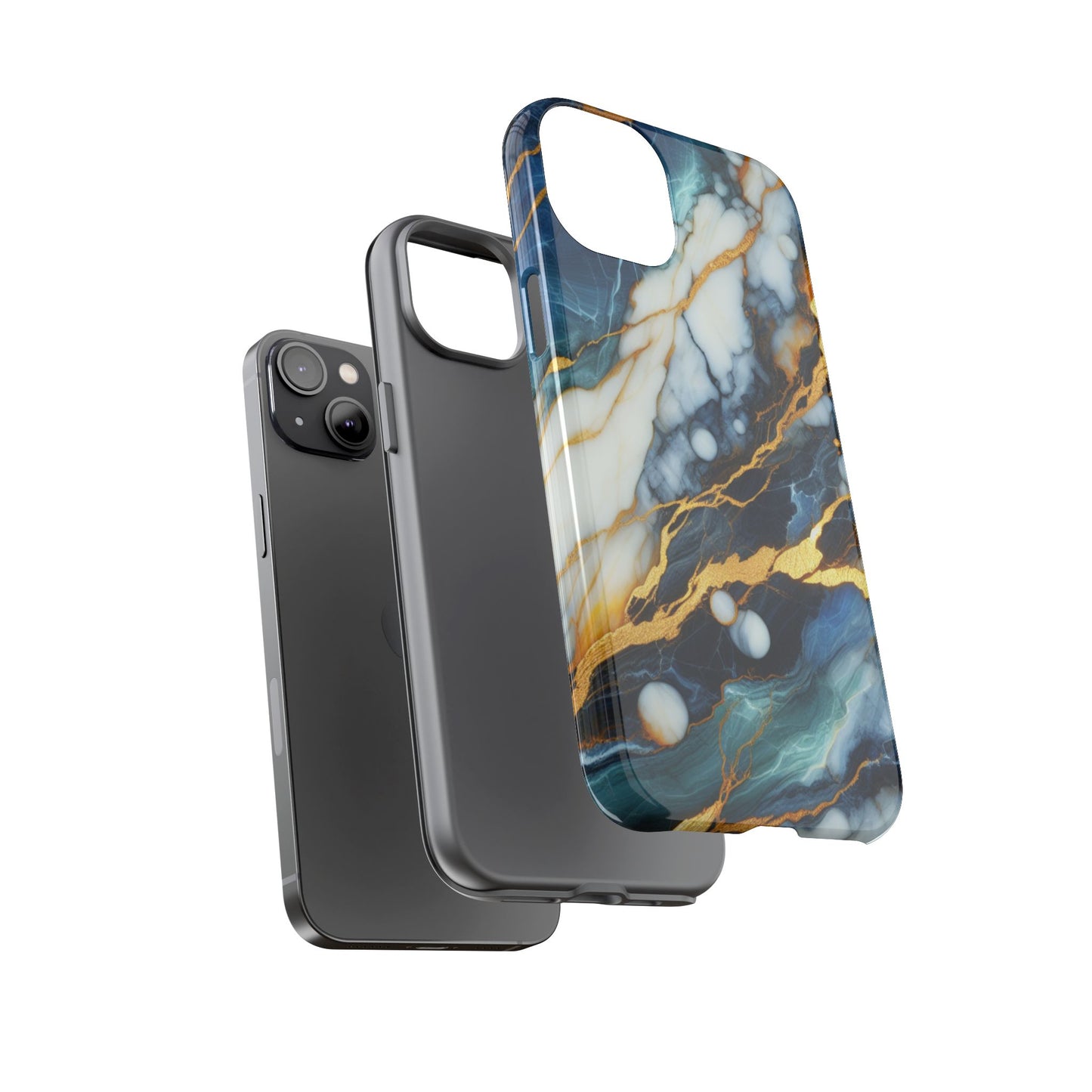 Marble Glow – Artistic Phone Case with Serene Elegance