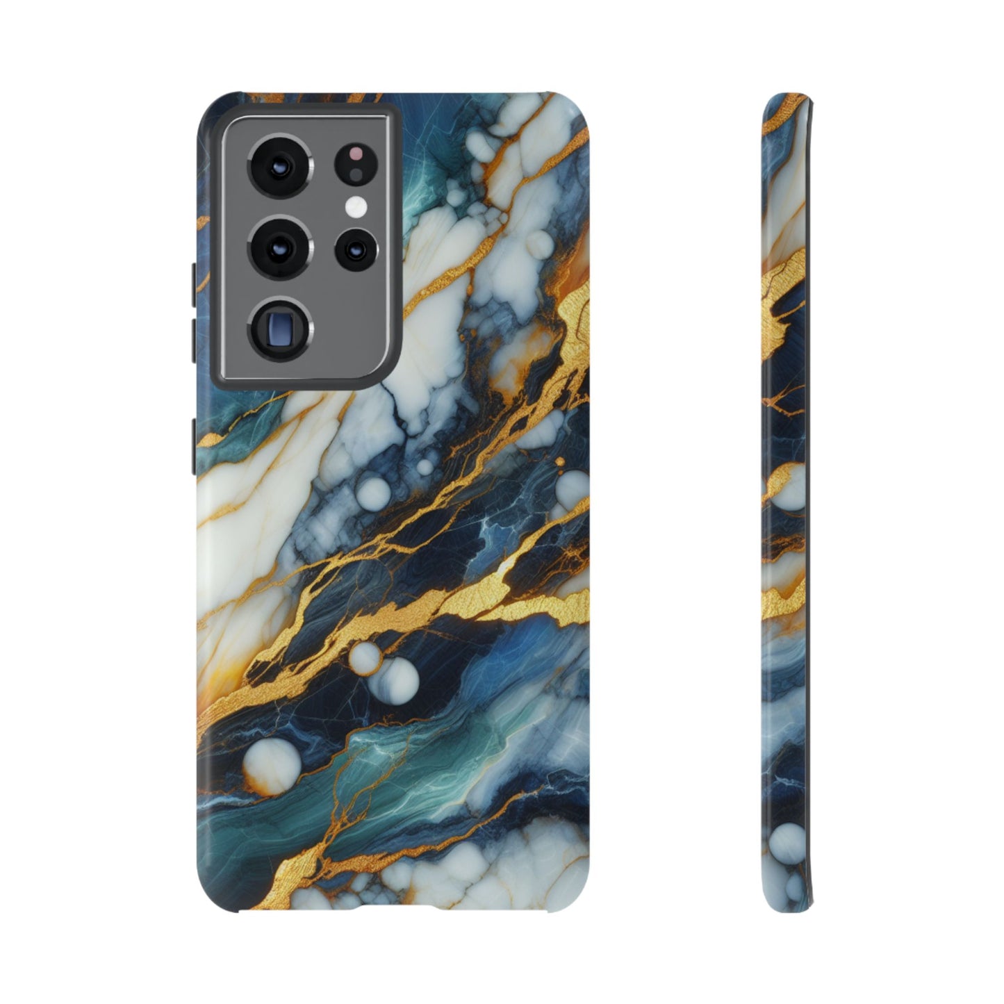 Marble Glow – Artistic Phone Case with Serene Elegance