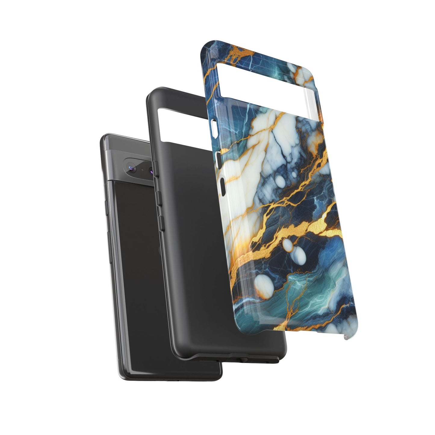 Marble Glow – Artistic Phone Case with Serene Elegance