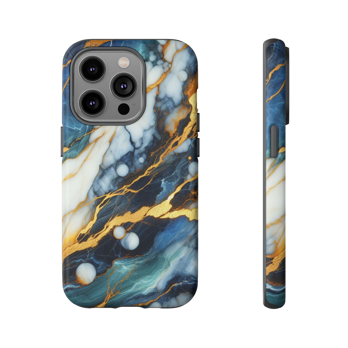 Marble Glow – Artistic Phone Case with Serene Elegance