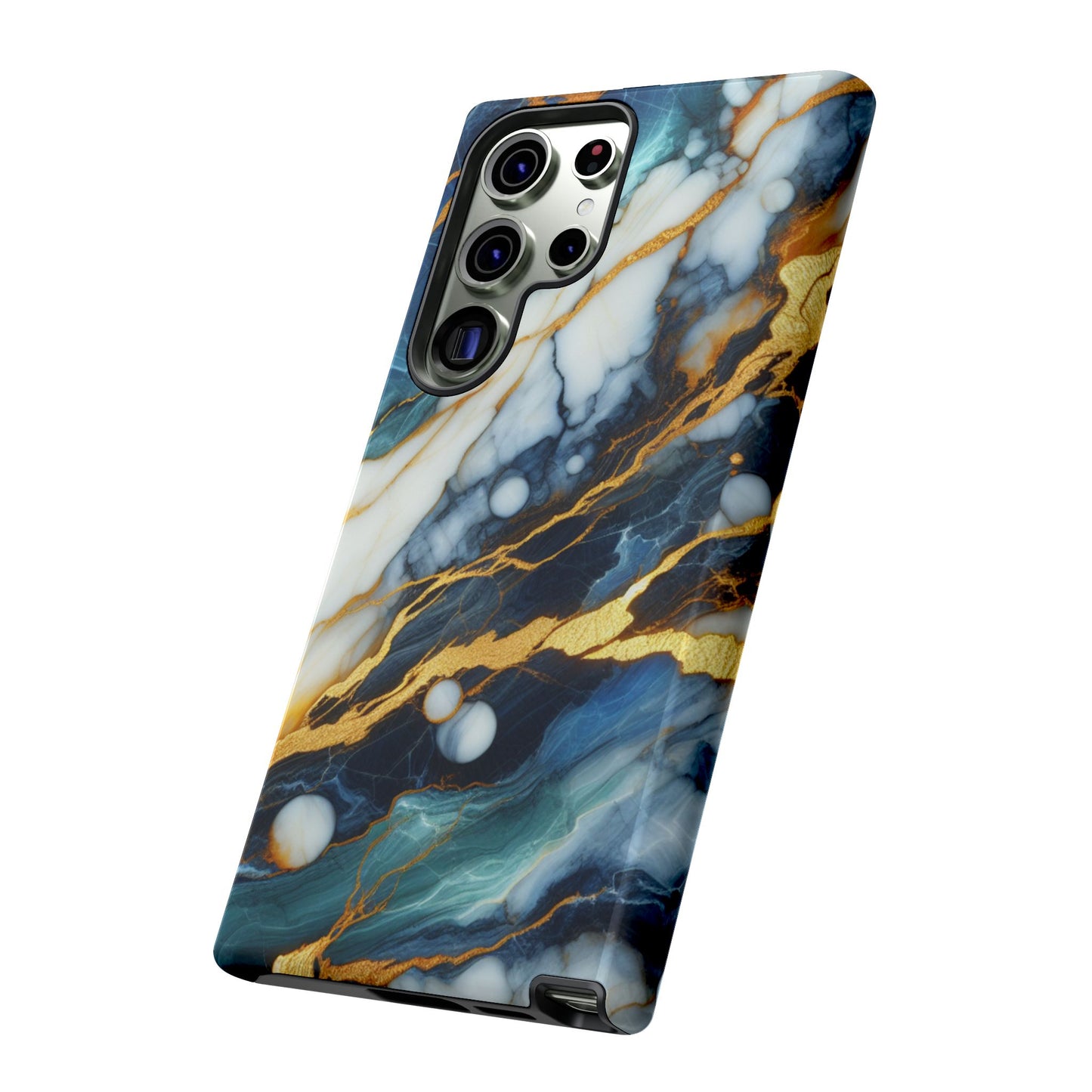 Marble Glow – Artistic Phone Case with Serene Elegance