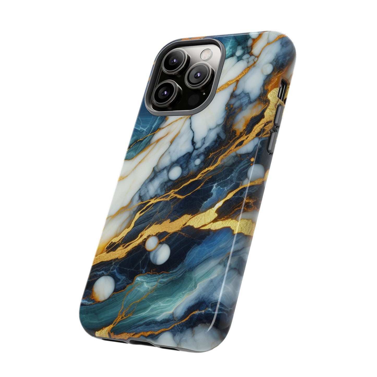 Marble Glow – Artistic Phone Case with Serene Elegance