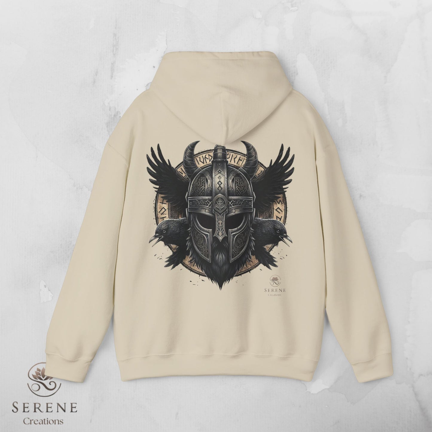 ⚔️ Warrior Spirit – Viking Strength Hoodie