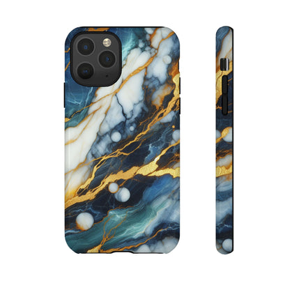 Marble Glow – Artistic Phone Case with Serene Elegance