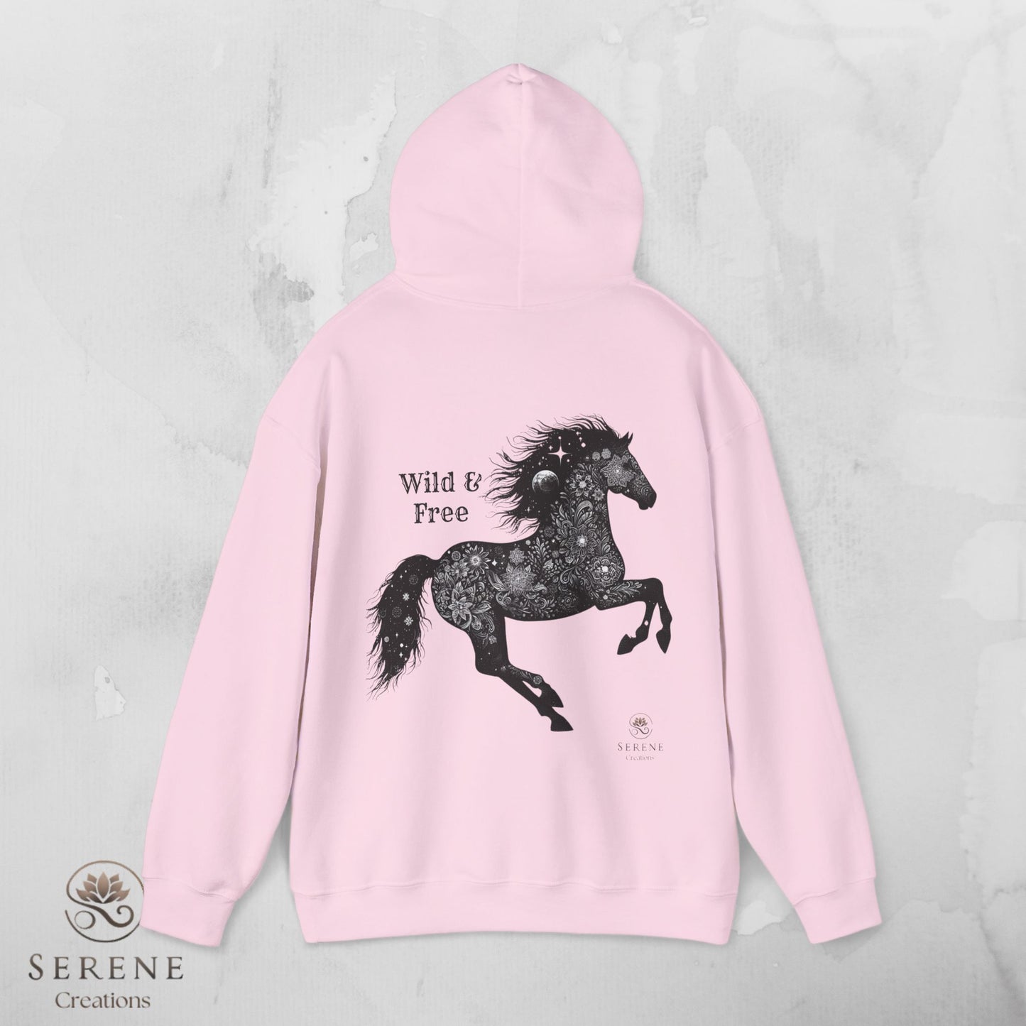 🐎 Wild & Free – Majestic Horse Hoodie