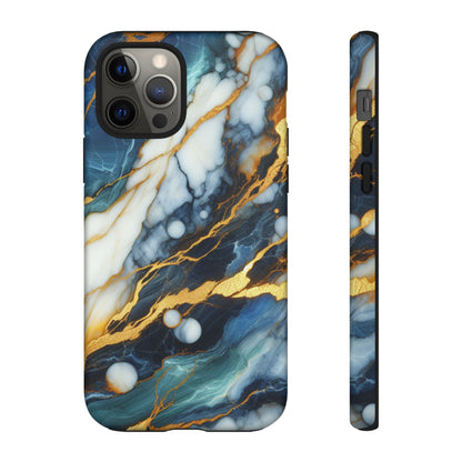 Marble Glow – Artistic Phone Case with Serene Elegance