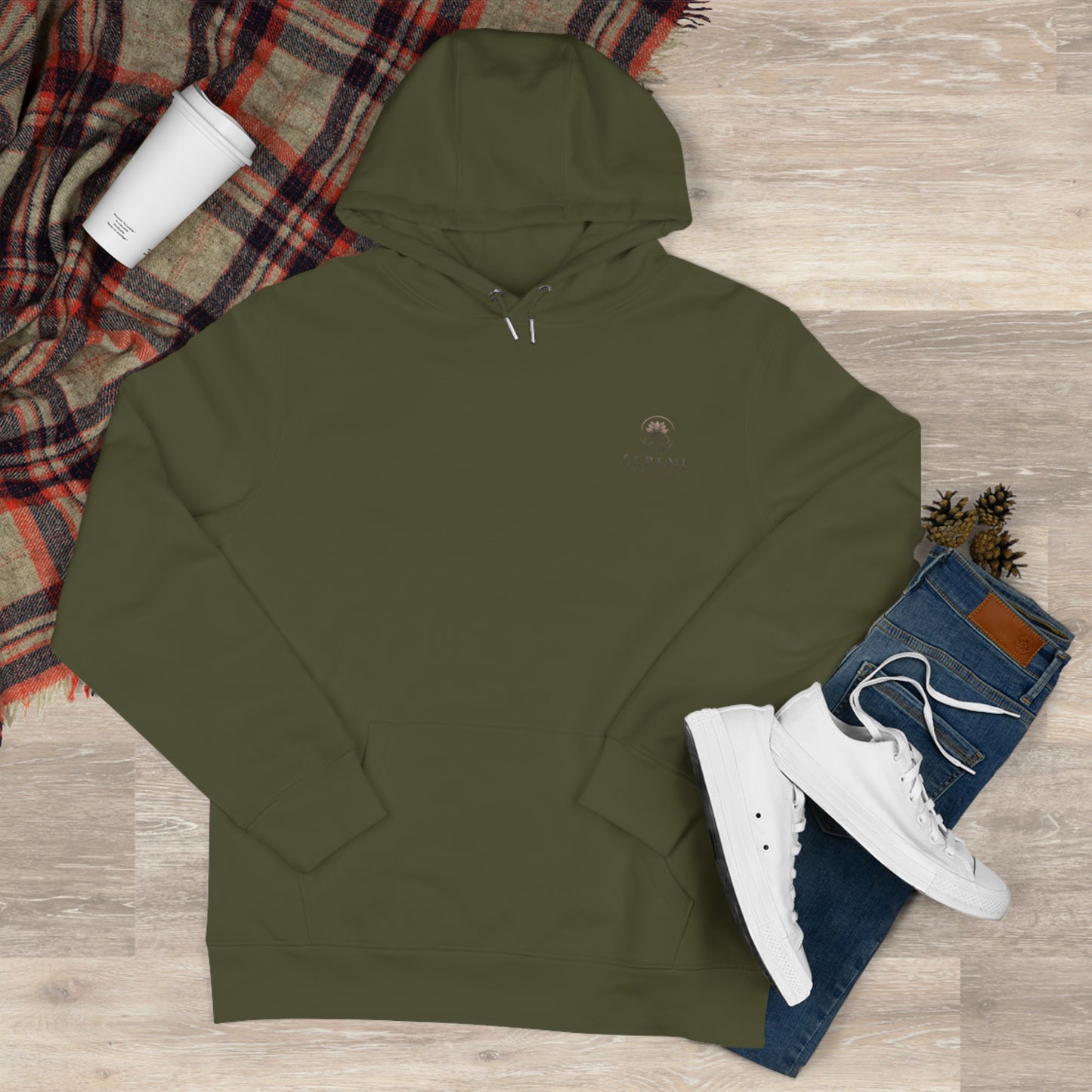 Mandala Dreamcatcher Fleece-Lined Hoodie – Cozy & Vibrant Comfort