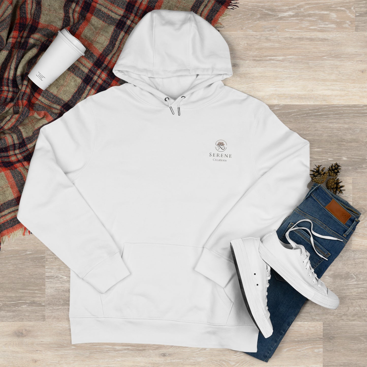 Mandala Dreamcatcher Fleece-Lined Hoodie – Cozy & Vibrant Comfort
