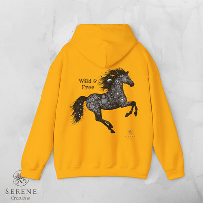 🐎 Wild & Free – Majestic Horse Hoodie
