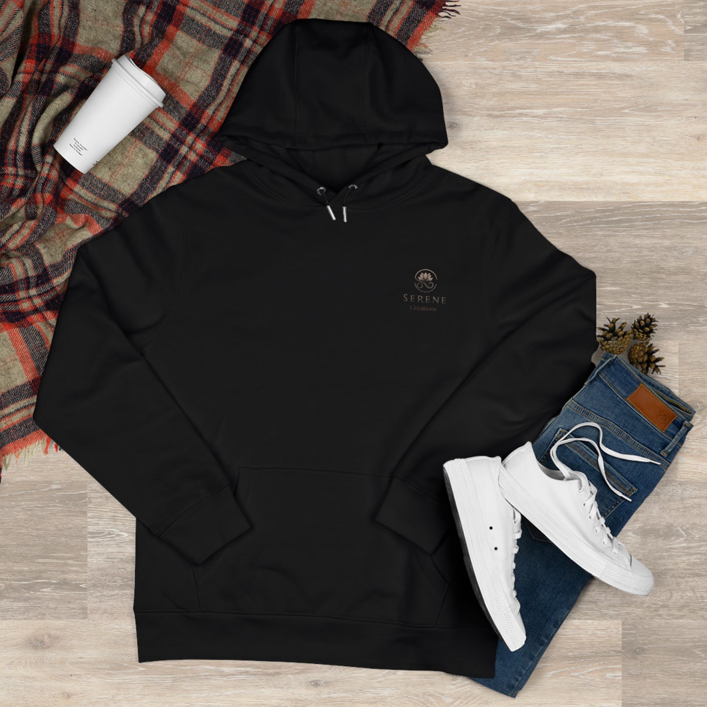 Mandala Dreamcatcher Fleece-Lined Hoodie – Cozy & Vibrant Comfort