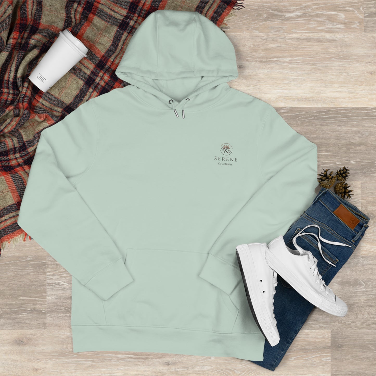 Mandala Dreamcatcher Fleece-Lined Hoodie – Cozy & Vibrant Comfort