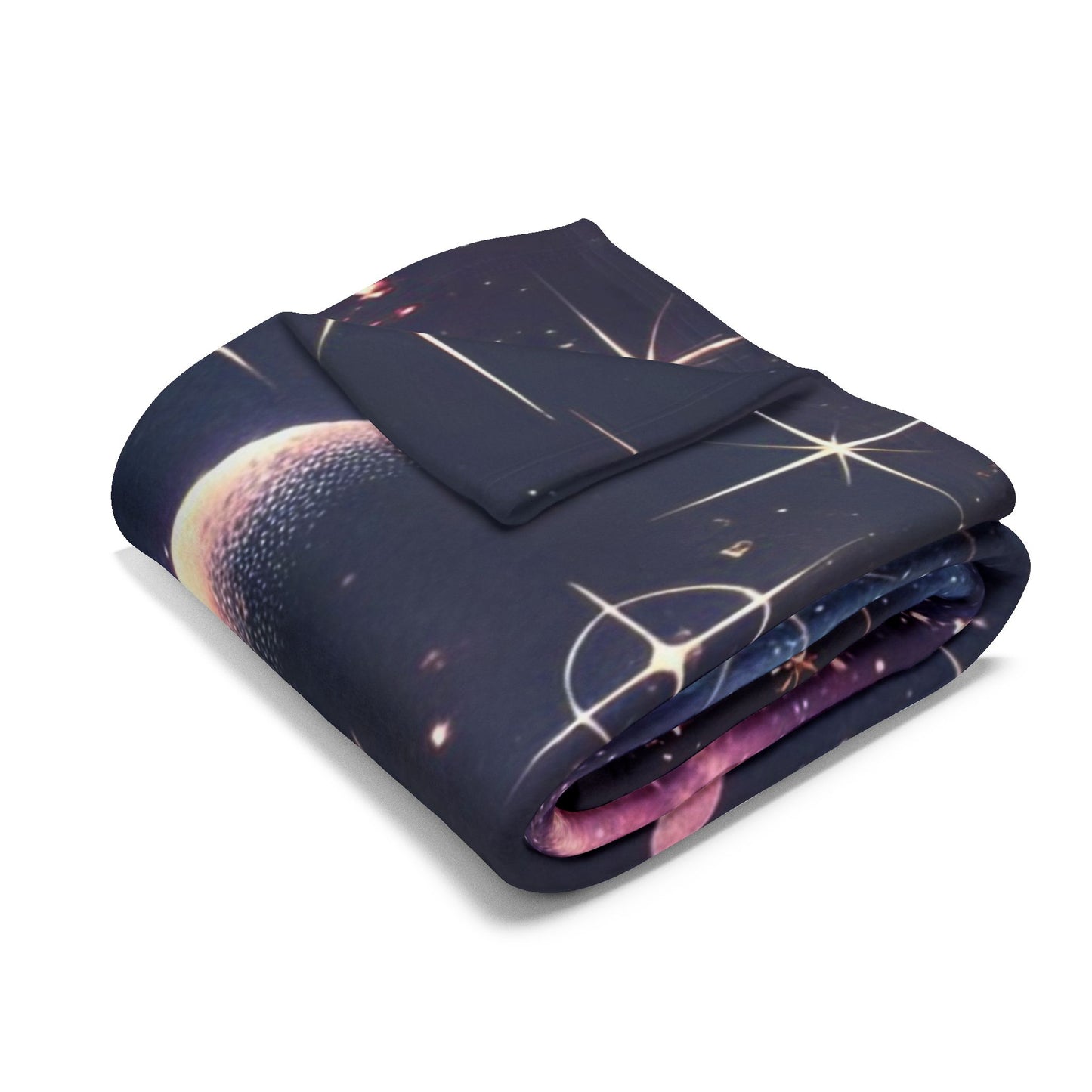 "Our Love is Written in the Stars" Fleece Blanket – Cozy, Celestial, and Heartfelt ✨💖