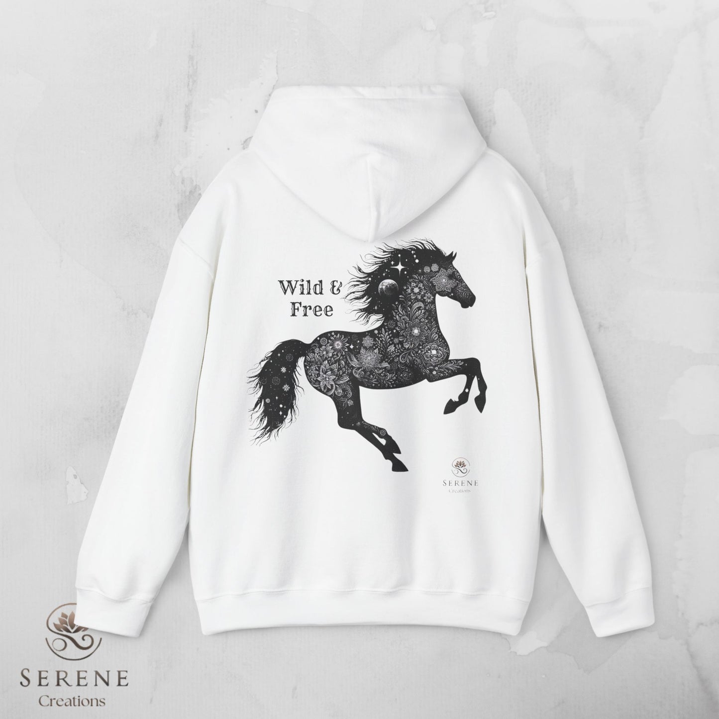 🐎 Wild & Free – Majestic Horse Hoodie