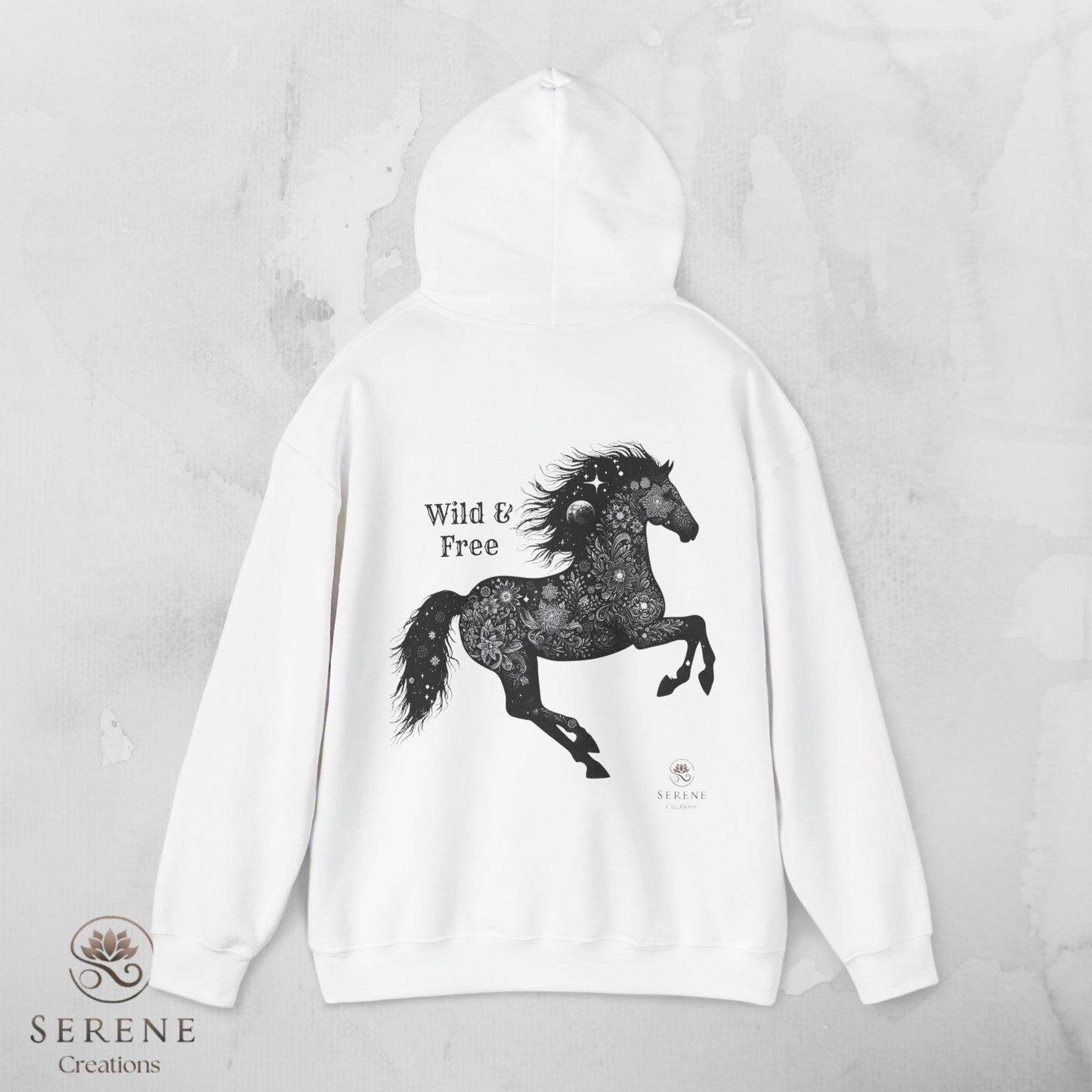 🐎 Wild & Free – Majestic Horse Hoodie
