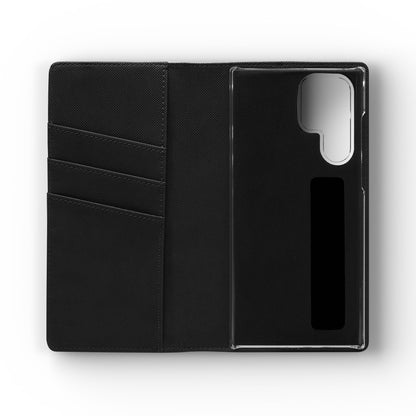 Elegant Flip Case - Faux Leather Phone Case with Card Holder & Stand
