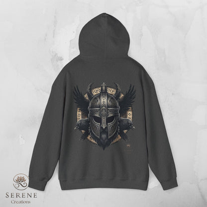 ⚔️ Warrior Spirit – Viking Strength Hoodie