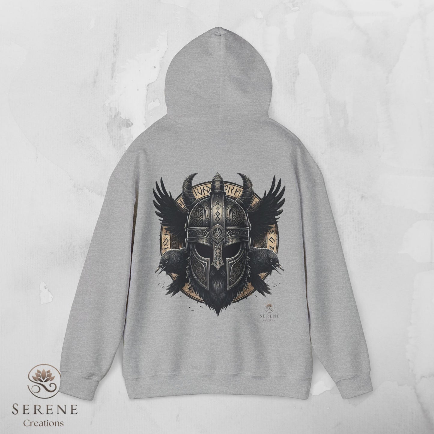 ⚔️ Warrior Spirit – Viking Strength Hoodie