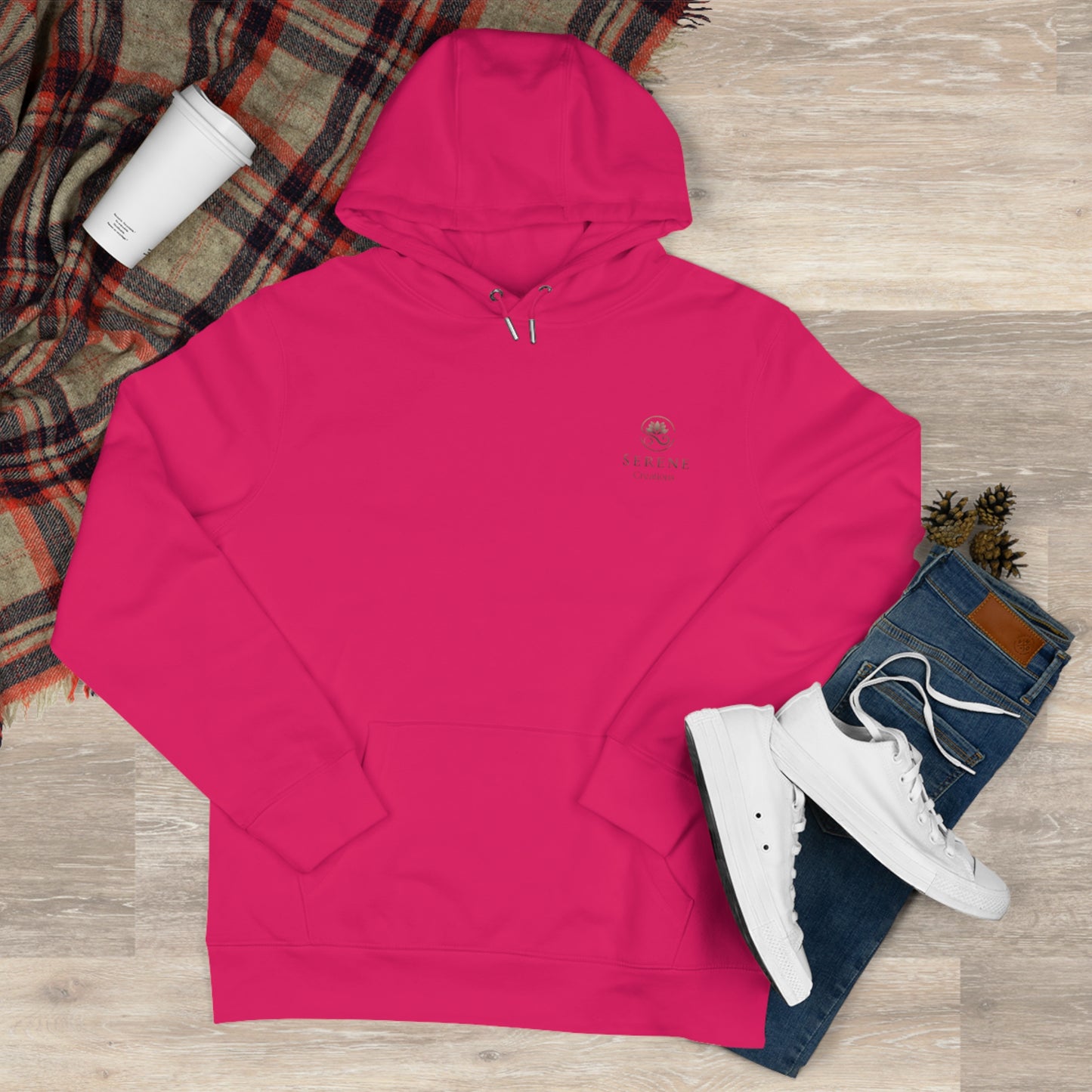 Mandala Dreamcatcher Fleece-Lined Hoodie – Cozy & Vibrant Comfort