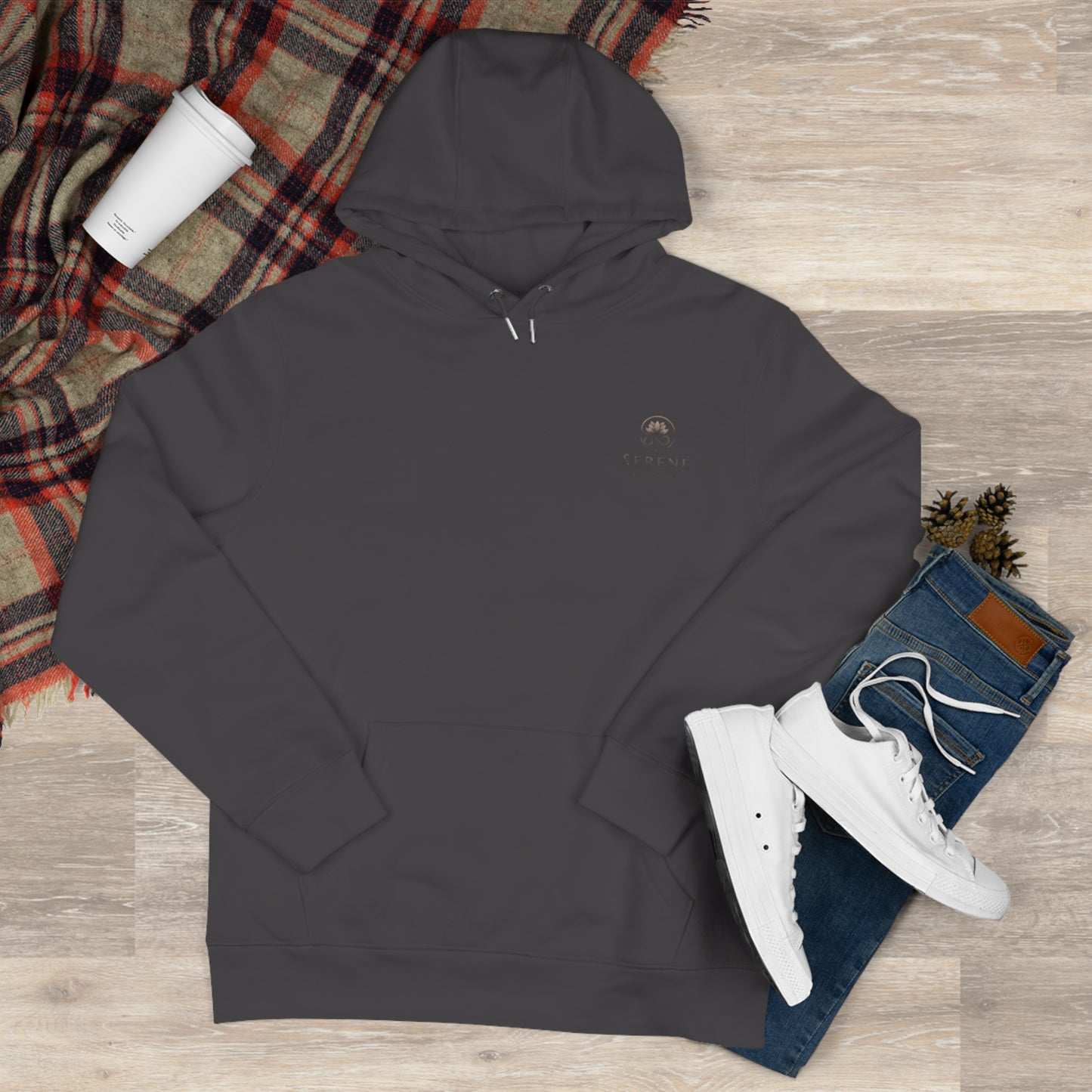 Mandala Dreamcatcher Fleece-Lined Hoodie – Cozy & Vibrant Comfort