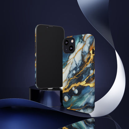 Marble Glow – Artistic Phone Case with Serene Elegance