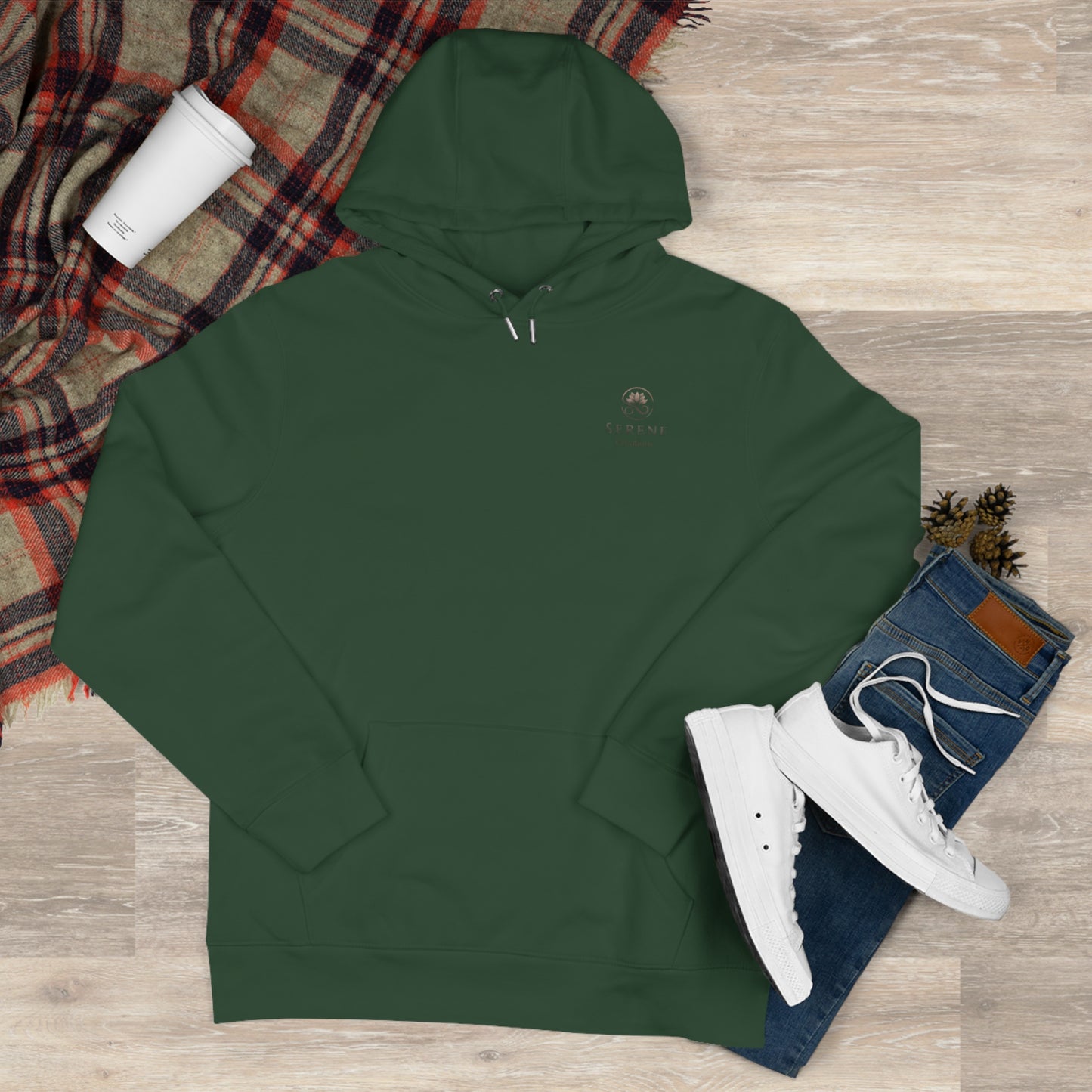 Mandala Dreamcatcher Fleece-Lined Hoodie – Cozy & Vibrant Comfort