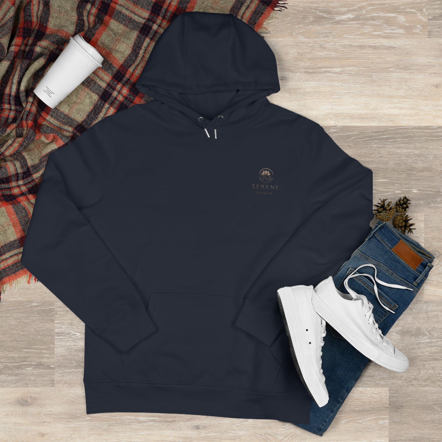 Mandala Dreamcatcher Fleece-Lined Hoodie – Cozy & Vibrant Comfort