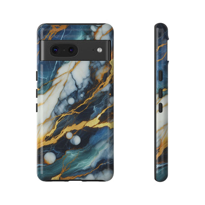 Marble Glow – Artistic Phone Case with Serene Elegance
