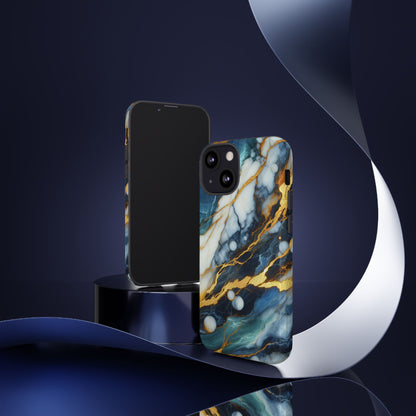 Marble Glow – Artistic Phone Case with Serene Elegance