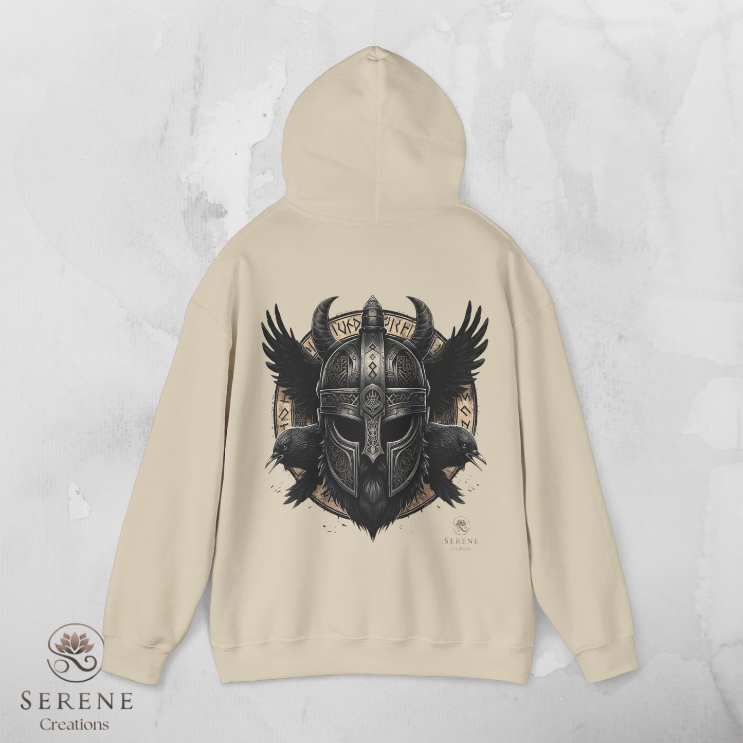 ⚔️ Warrior Spirit – Viking Strength Hoodie