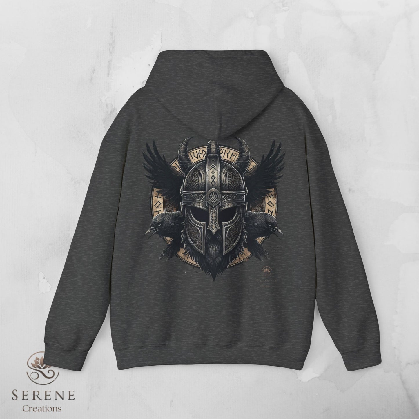 ⚔️ Warrior Spirit – Viking Strength Hoodie
