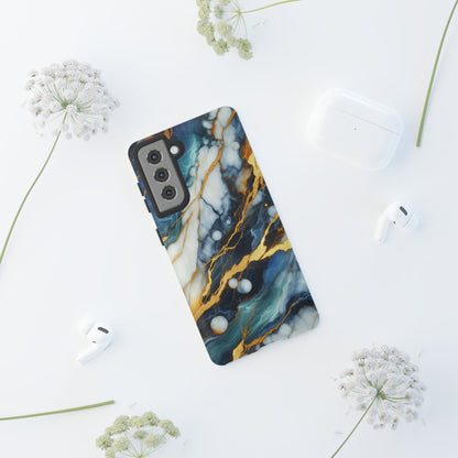 Marble Glow – Artistic Phone Case with Serene Elegance
