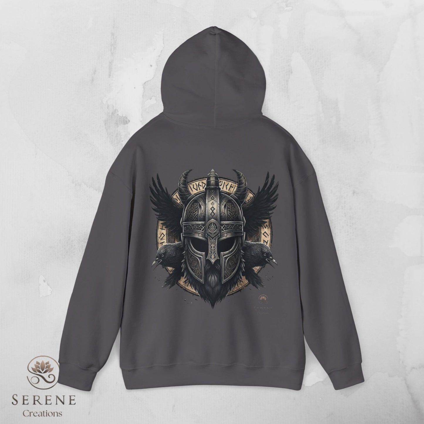 ⚔️ Warrior Spirit – Viking Strength Hoodie