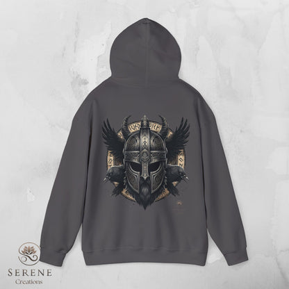 ⚔️ Warrior Spirit – Viking Strength Hoodie
