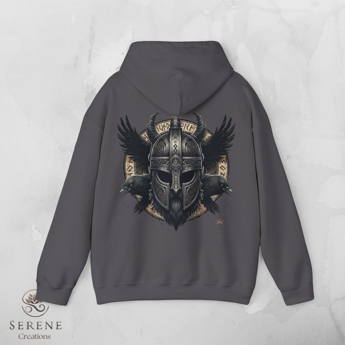 ⚔️ Warrior Spirit – Viking Strength Hoodie