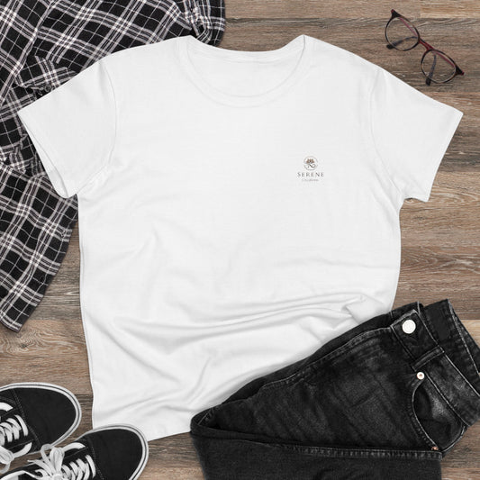 Soft & Stylish 100% Cotton T-Shirt with Elegant Lotus Design | Comfortable & Durable
