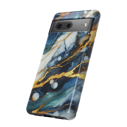 Marble Glow – Artistic Phone Case with Serene Elegance